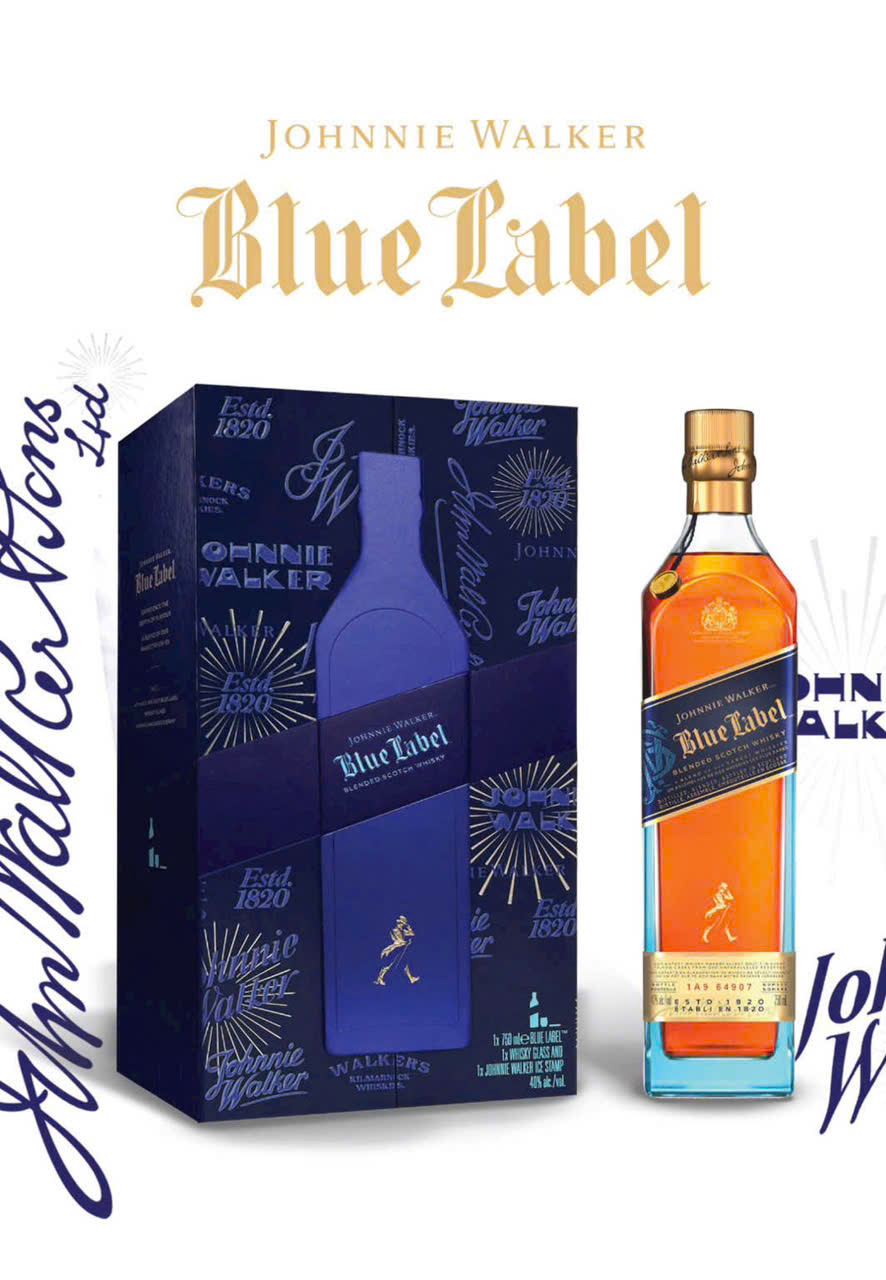 Jonnie Walker Blue Label hộp quà tết 2027