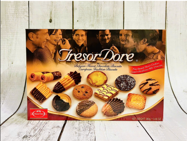 Bánh quy Tresor Dore Chocolate Biscuits-TQ, hộp giấy (380g)