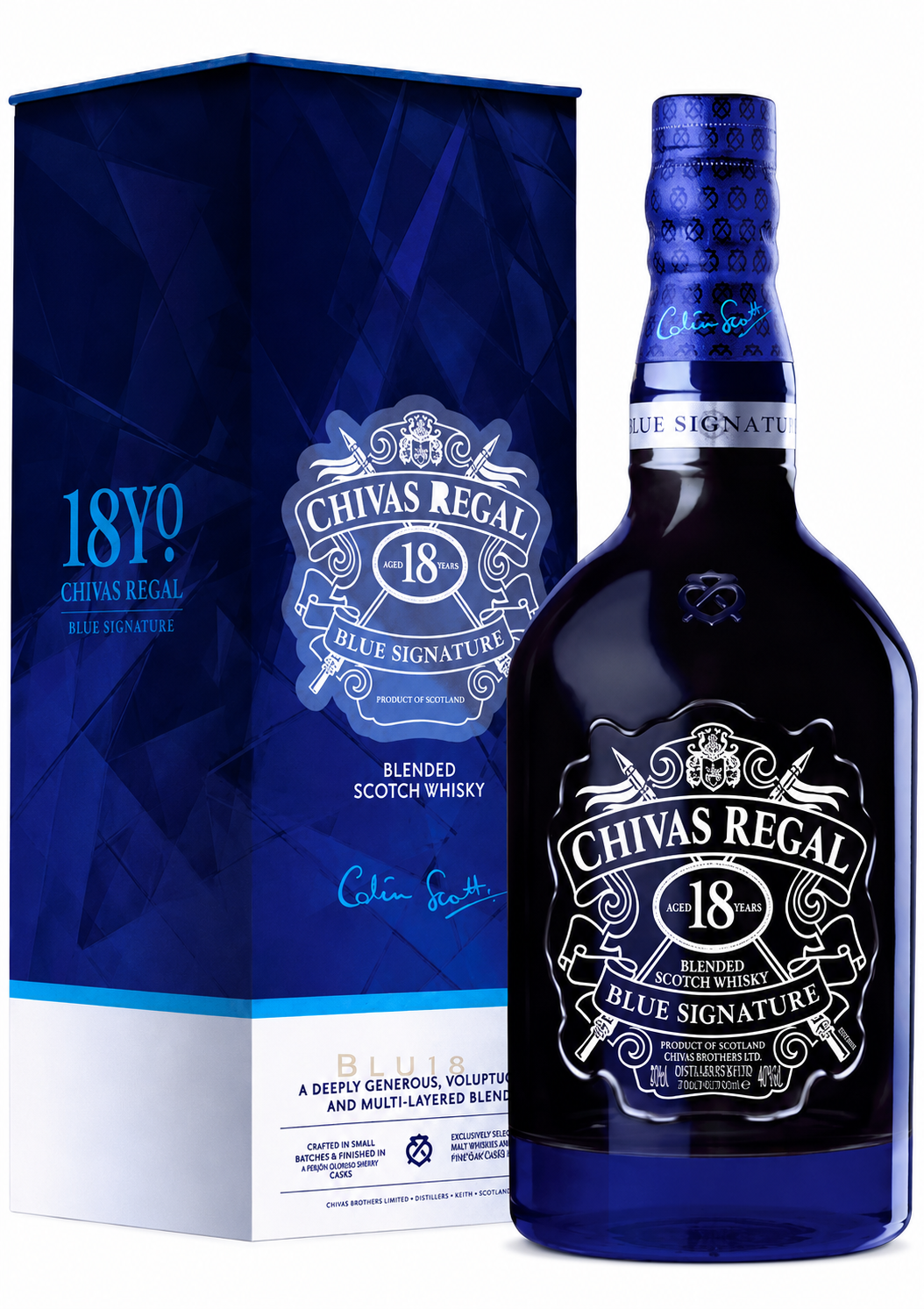CHIVAS REGAL 18 BLUE SIGNATURE